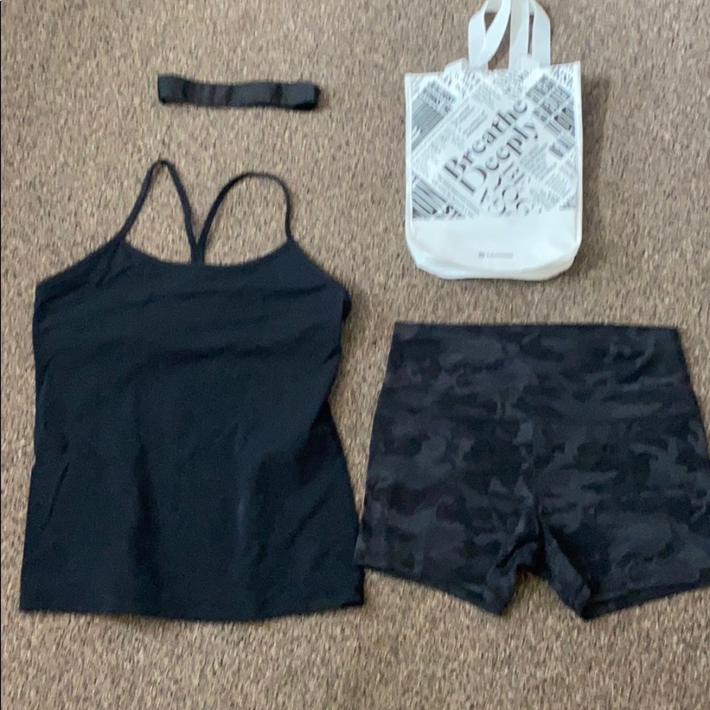 Lululemon workout pack